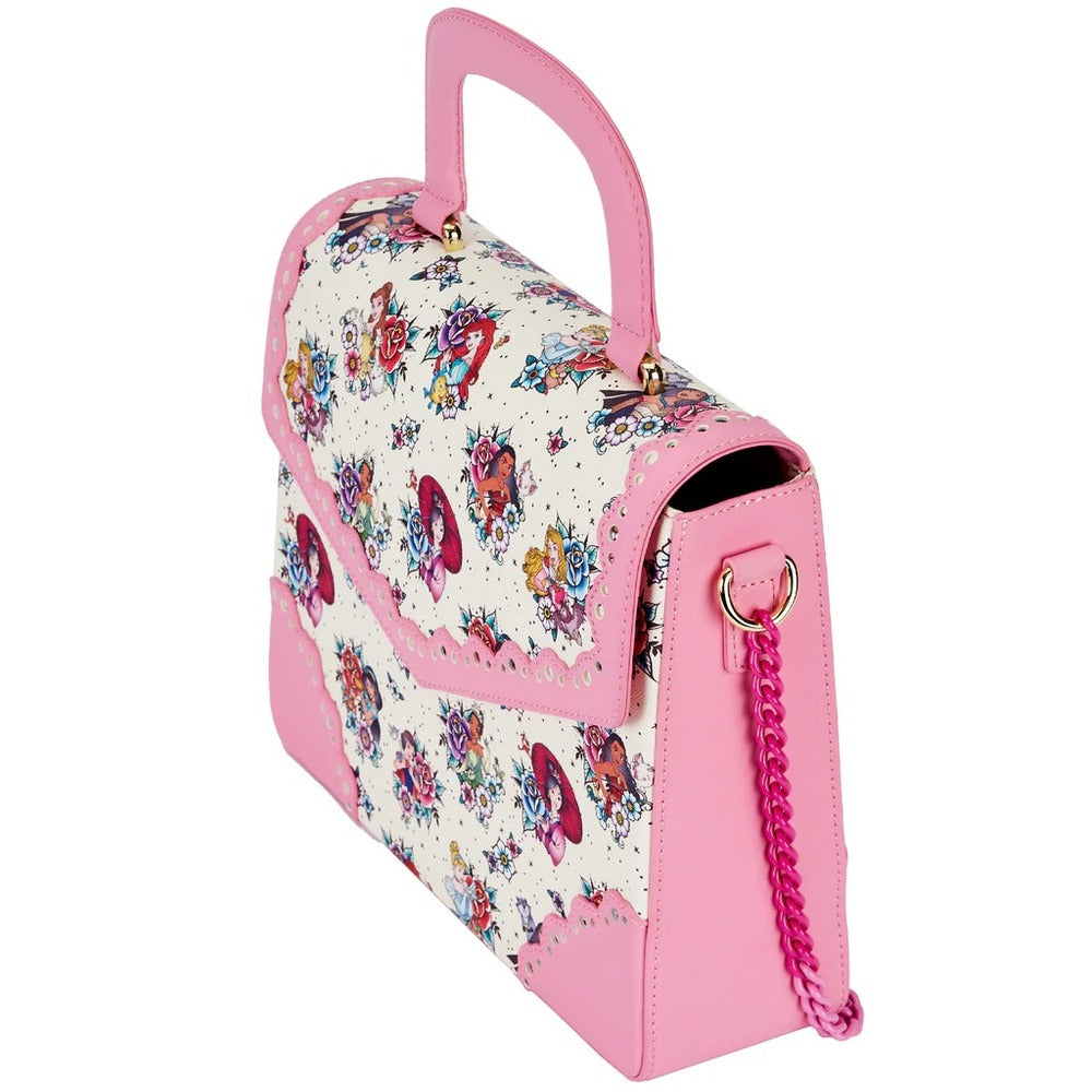Loungefly Disney Princess - Floral Tattoo Crossbody Bag
