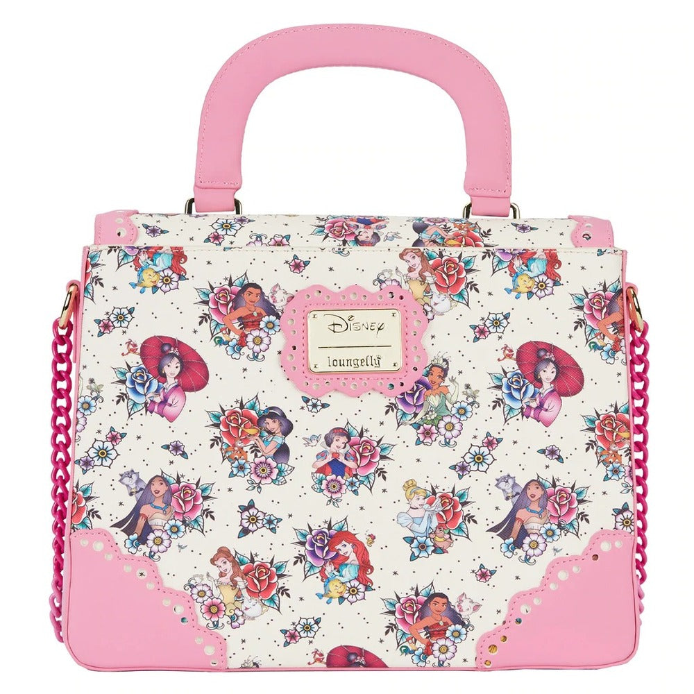 Loungefly Disney Princess - Floral Tattoo Crossbody Bag