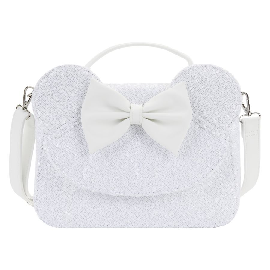 Loungefly Disney Minnie Mouse - Sequin Wedding Crossbody Bag