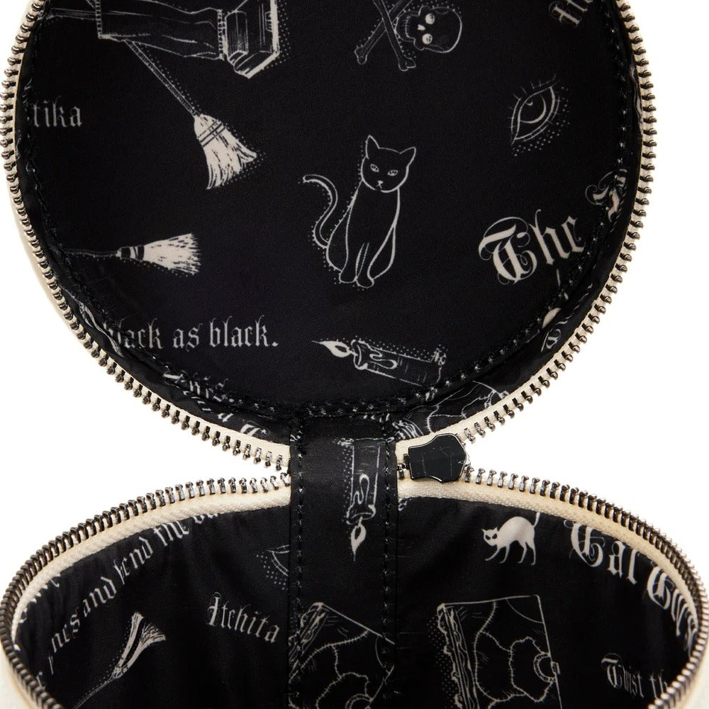 Loungefly Disney Hocus Pocus - Black Flame Glow Candle Crossbody Bag