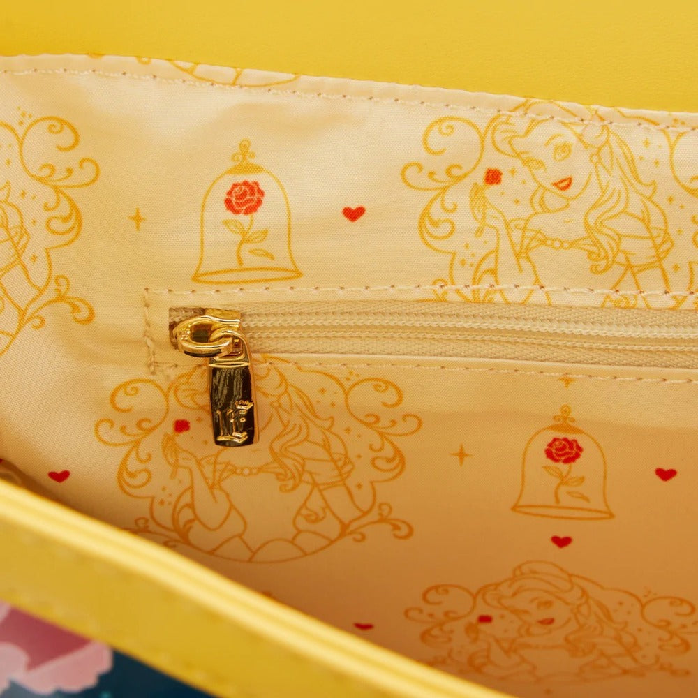 Loungefly Disney Beauty and the Beast - Princess Scenes Crossbody Bag