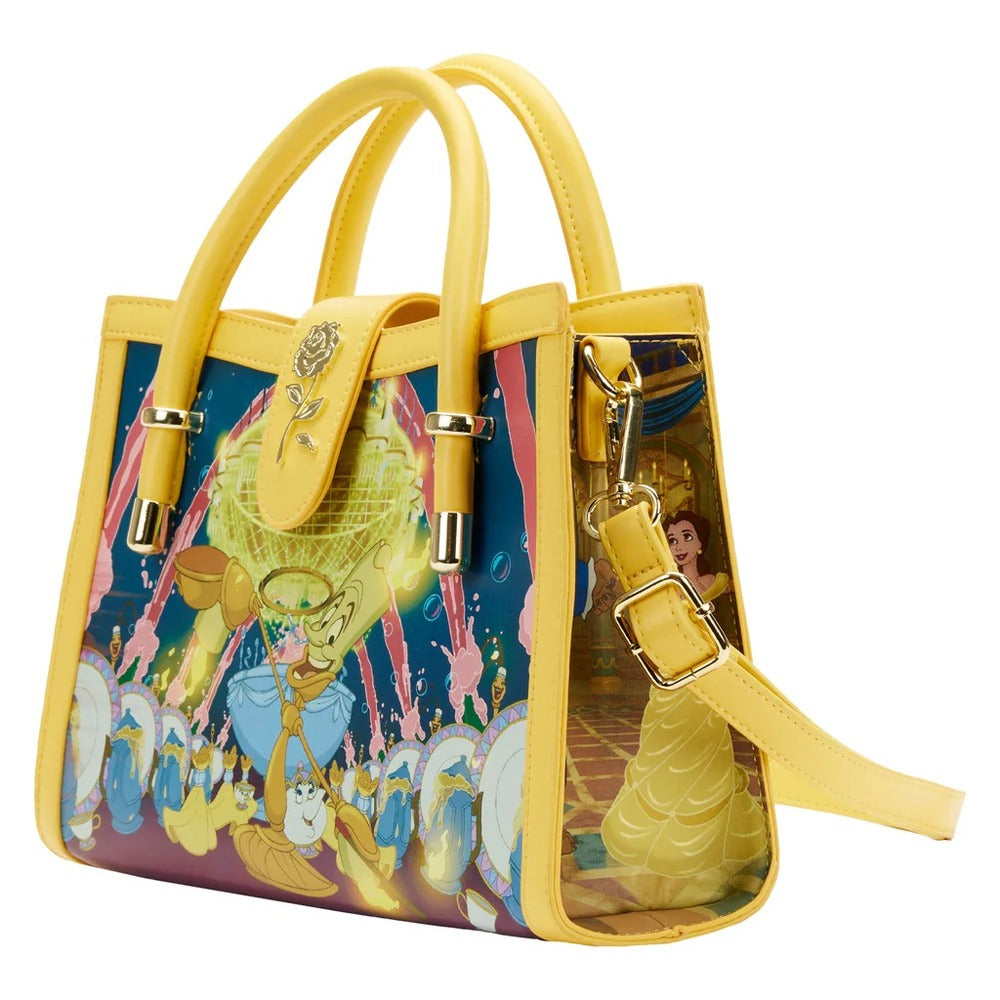 Loungefly Disney Beauty and the Beast - Princess Scenes Crossbody Bag