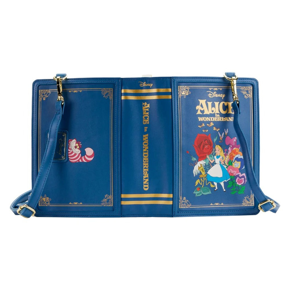 Loungefly Disney Alice In Wonderland - Convertible Book Crossbody Bag