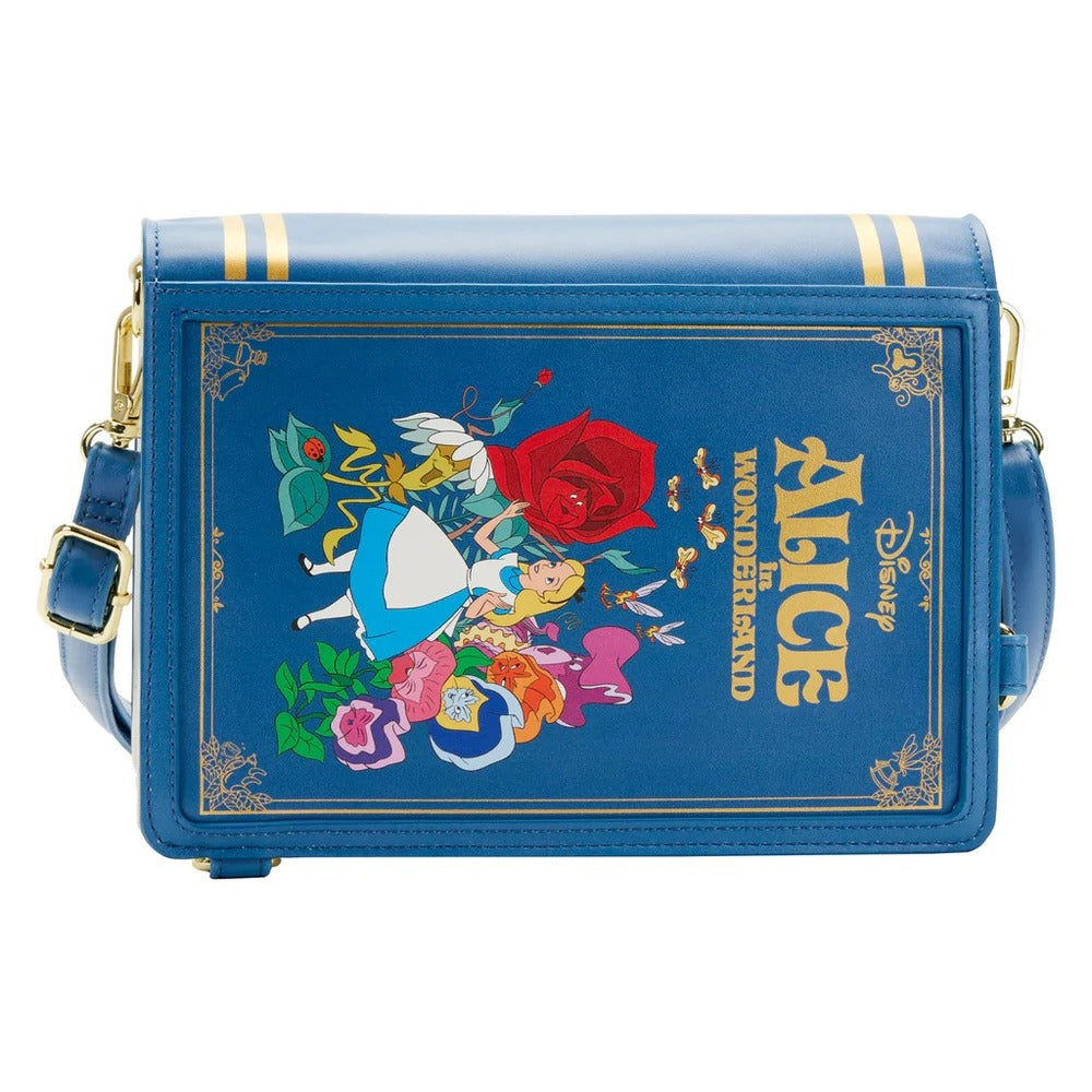 Loungefly Disney Alice In Wonderland - Convertible Book Crossbody Bag
