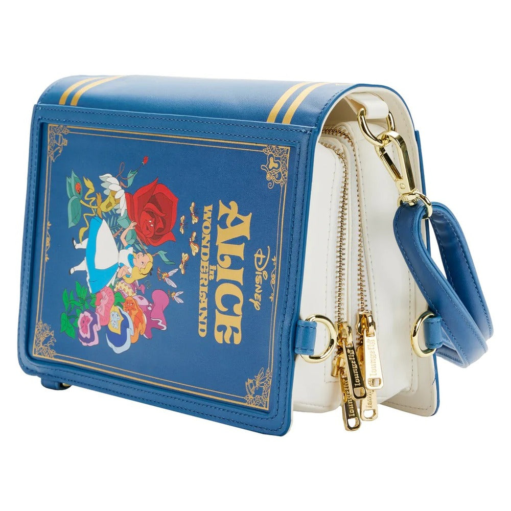 Loungefly Disney Alice In Wonderland - Convertible Book Crossbody Bag