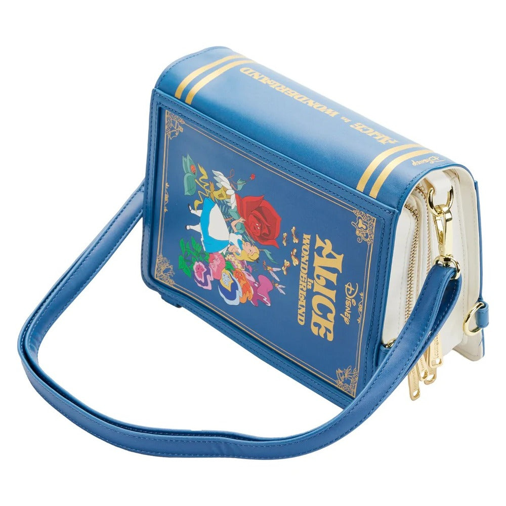 Loungefly Disney Alice In Wonderland - Convertible Book Crossbody Bag