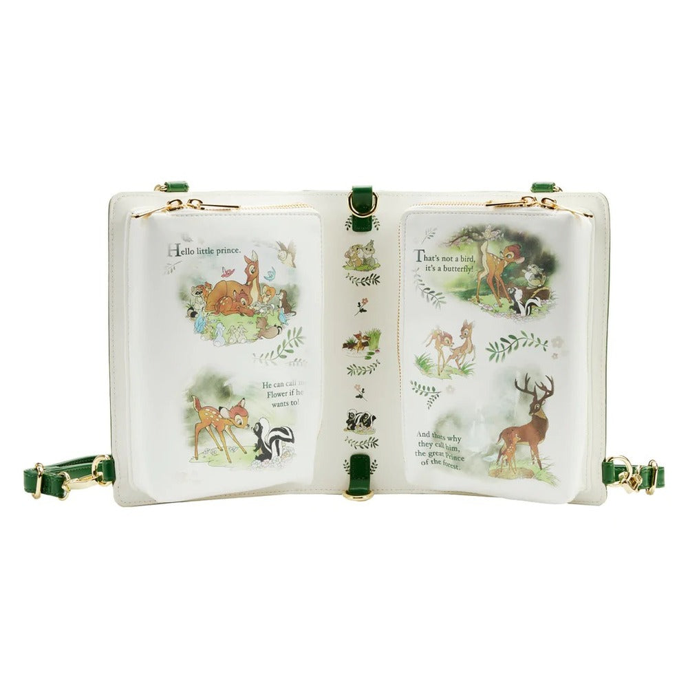 Loungefly Disney Bambi - Book Convertible Crossbody Bag