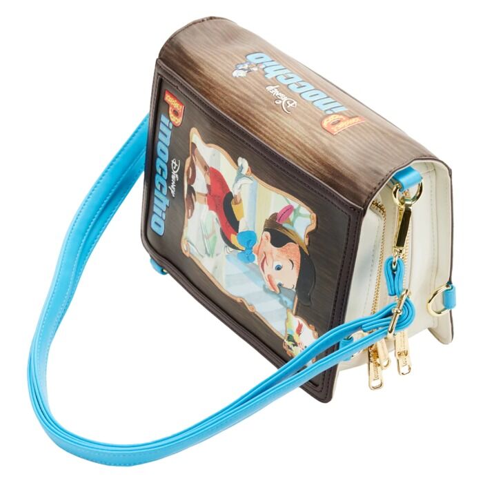 Loungefly Disney Pinocchio (1940) - Classic Book Convertible Crossbody Bag