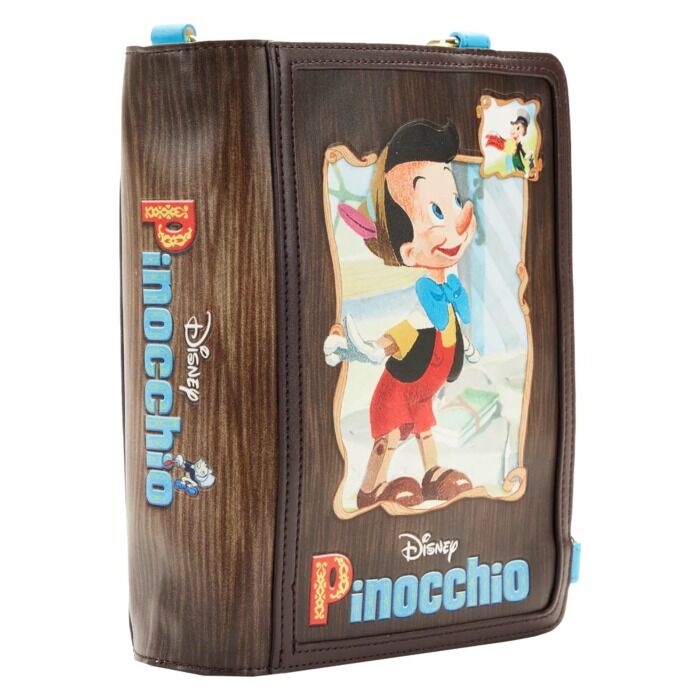 Loungefly Disney Pinocchio (1940) - Classic Book Convertible Crossbody Bag
