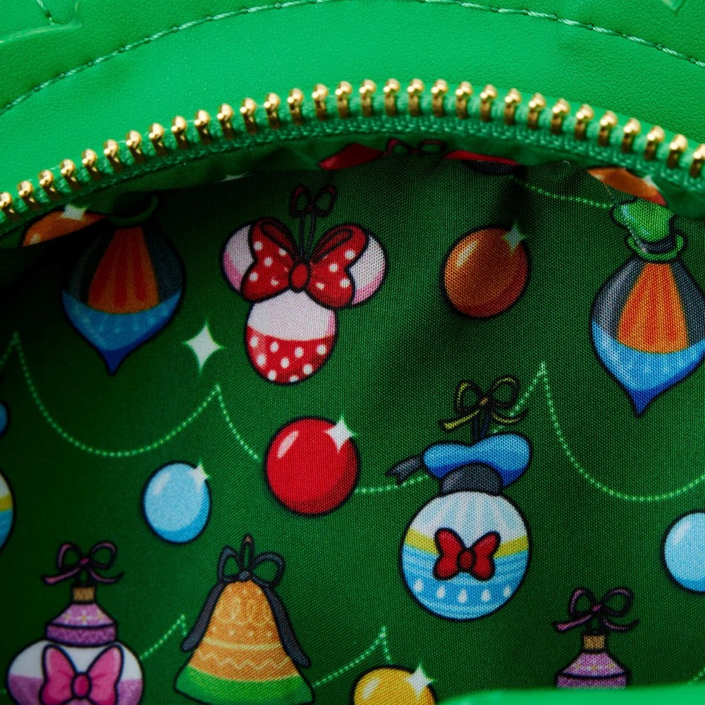 Loungefly Disney Chip 'n' Dale - Christmas Wreath Crossbody Bag