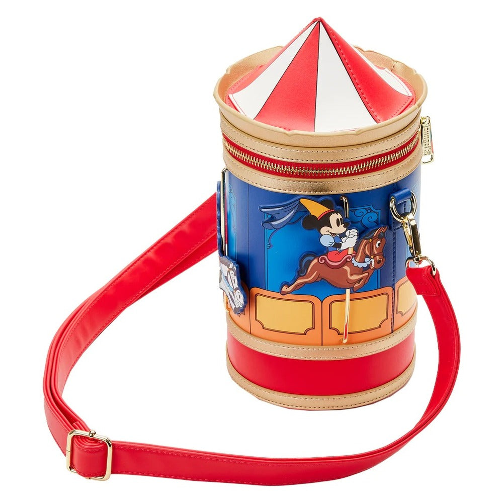 Loungefly Disney Mickey Mouse - Brave Little Tailor Carousel Crossbody