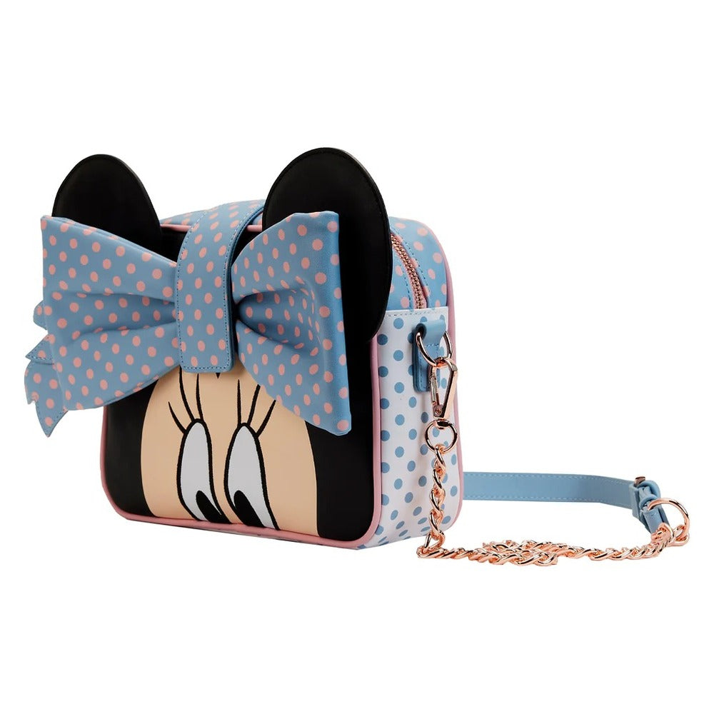Loungefly Minnie Mouse - Pastel Block Dots Crossbody