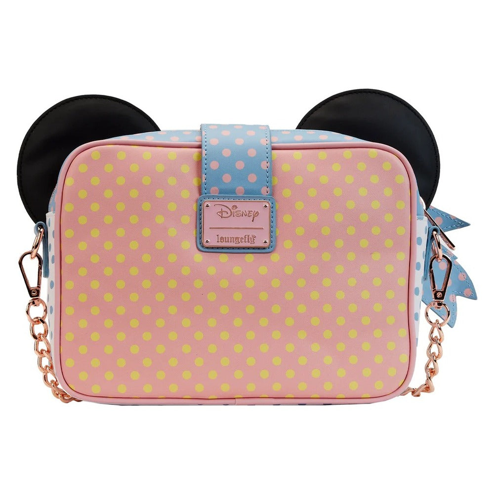 Loungefly Minnie Mouse - Pastel Block Dots Crossbody
