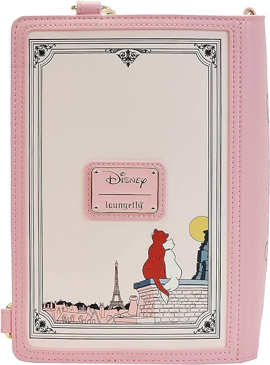 Loungefly Disney Aristocats - (1970) Book Convertible Crossbody Bag