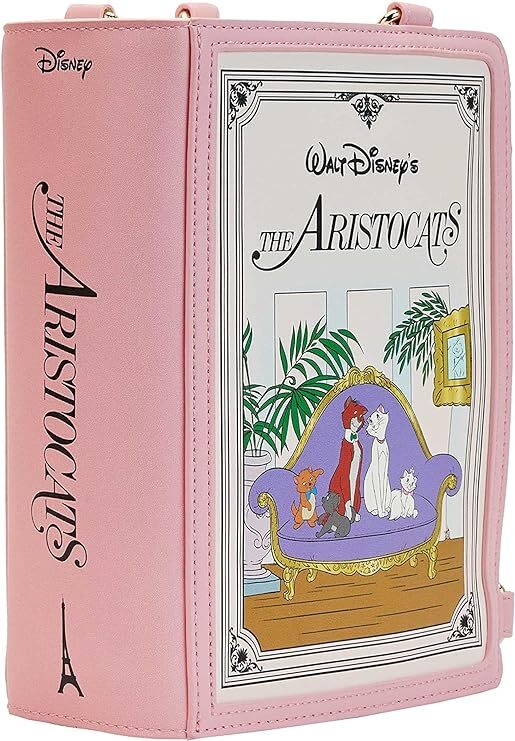 Loungefly Disney Aristocats - (1970) Book Convertible Crossbody Bag