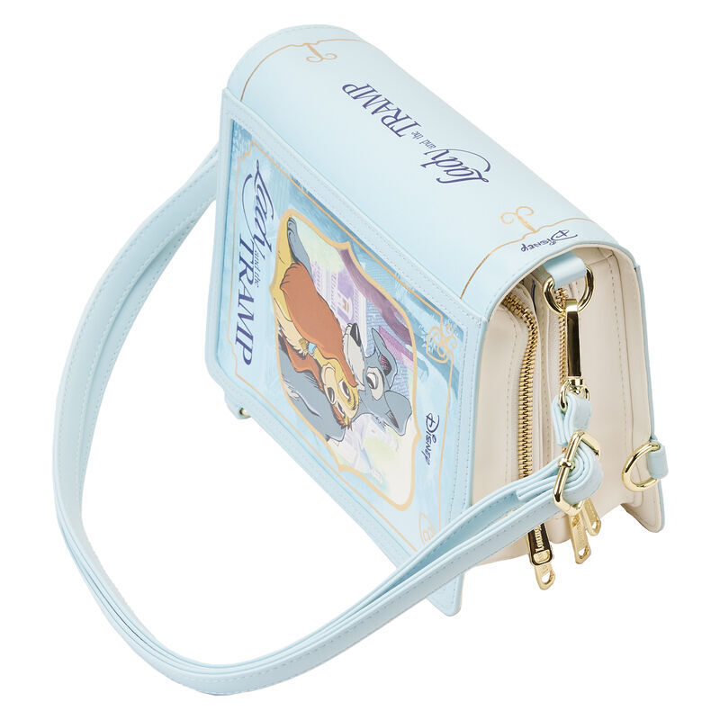 Loungefly Disney Lady & the Tramp - Book Convertible Crossbody Bag