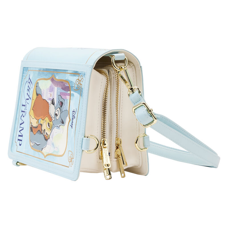 Loungefly Disney Lady & the Tramp - Book Convertible Crossbody Bag