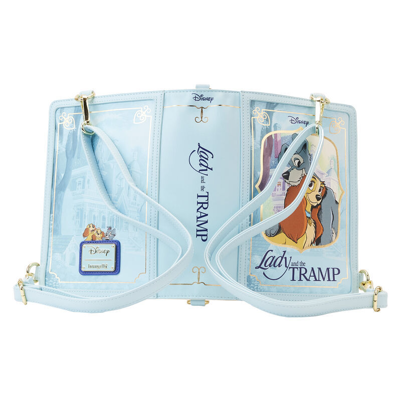 Loungefly Disney Lady & the Tramp - Book Convertible Crossbody Bag
