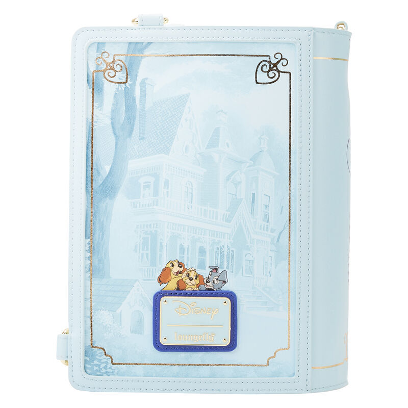 Loungefly Disney Lady & the Tramp - Book Convertible Crossbody Bag