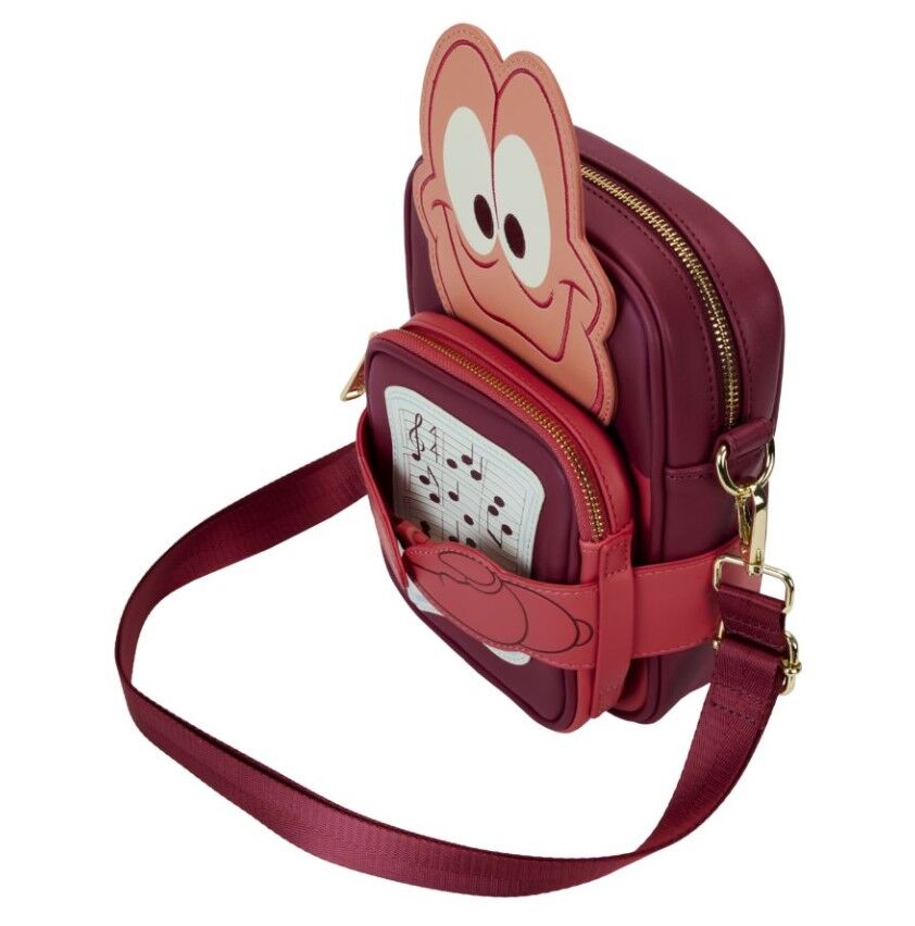 Loungefly Disney The Little Mermaid (1989) - 35th Anniversary Sebastian Crossbuddies Bag