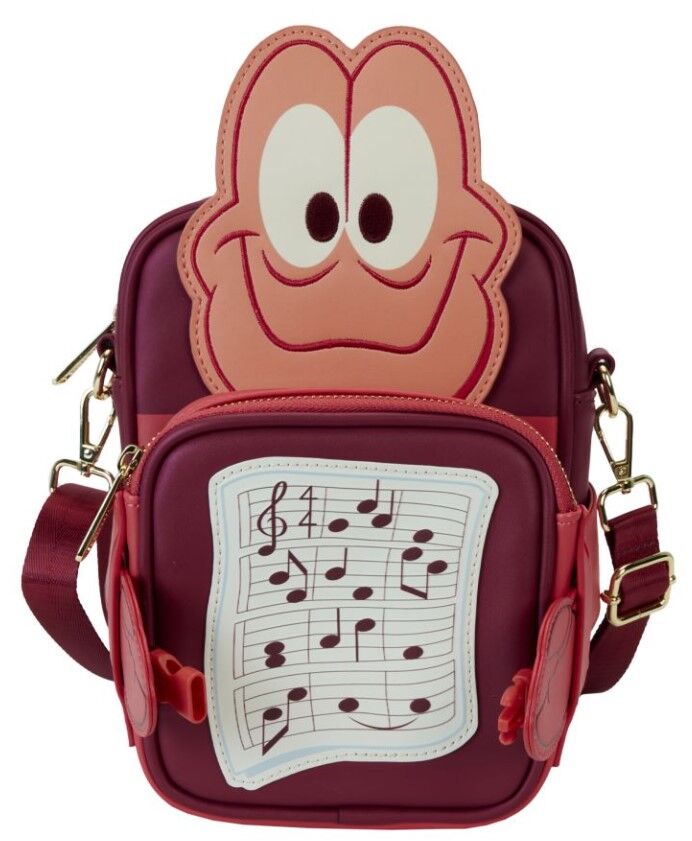 Loungefly Disney The Little Mermaid (1989) - 35th Anniversary Sebastian Crossbuddies Bag