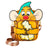 Loungefly Disney Cinderella - 75th Anniversary Gus Crossbuddies Bag