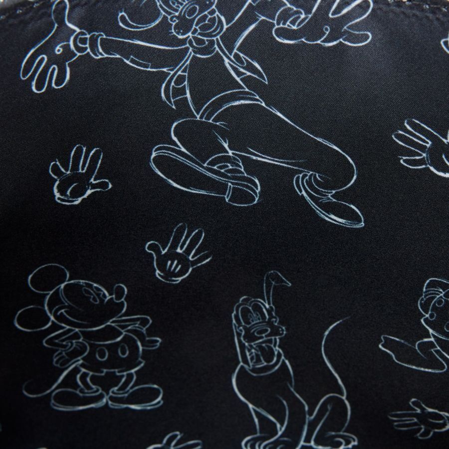 Loungefly Disney Mickey & Friends - Mickey Sketched Crossbody Bag