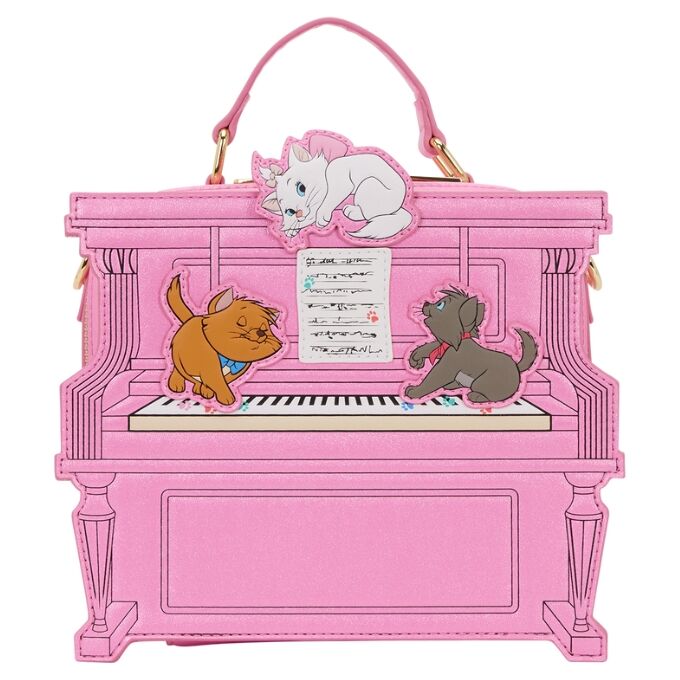 Loungefly Disney The Aristocats - Figural Piano Crossbody Bag
