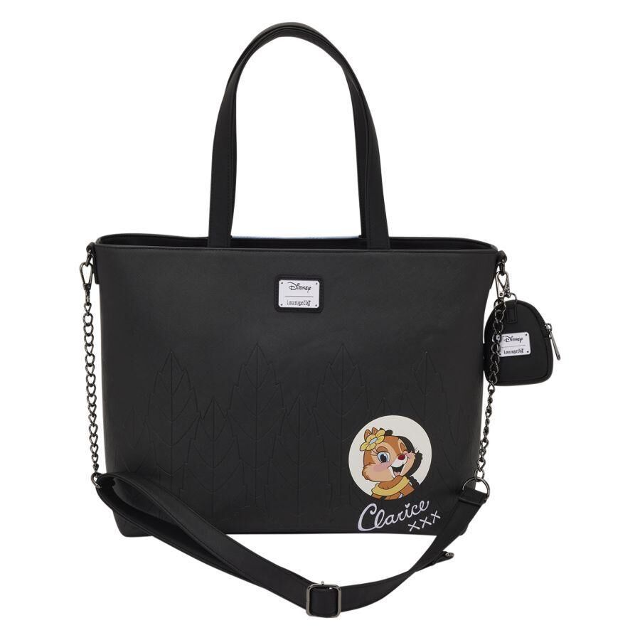 Loungefly Disney Chip 'n' Dale - Two Chips & A Miss Tote Bag with Coin Bag