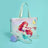 Loungefly Disney The Little Mermaid - Ariel & Flounder Tote Bag with Coin Bag