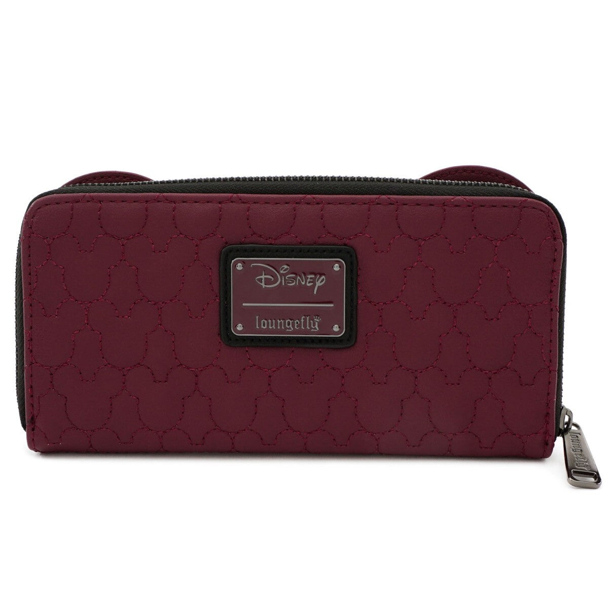 Loungefly Disney Minnie Mouse - Burgundy Quilted Zip-around Wallet