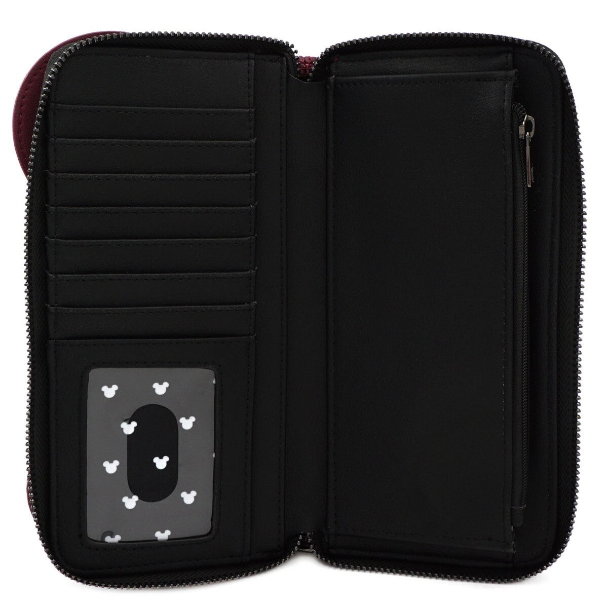 Loungefly Disney Minnie Mouse - Burgundy Quilted Zip-around Wallet