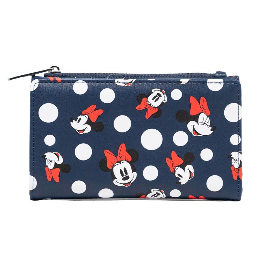 Loungefly Disney Minnie Mouse - Polka Dots Navy Wallet