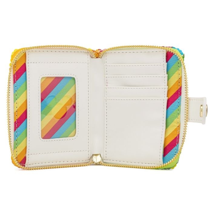 Loungefly Disney Minnie Mouse - Sequin Rainbow Wallet