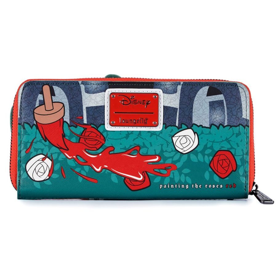 Loungefly Disney Alice in Wonderland - Queen of Hearts Zip Around Wallet