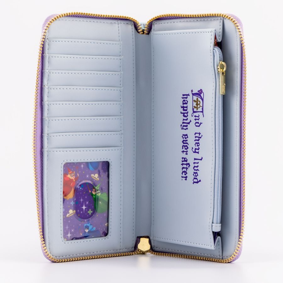 Loungefly Disney Sleeping Beauty - Castle Zip Around Wallet