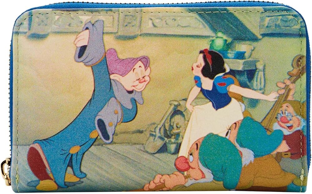 Loungefly Disney Snow White and the Seven Dwarfs - Scenes Zip Around Wallet