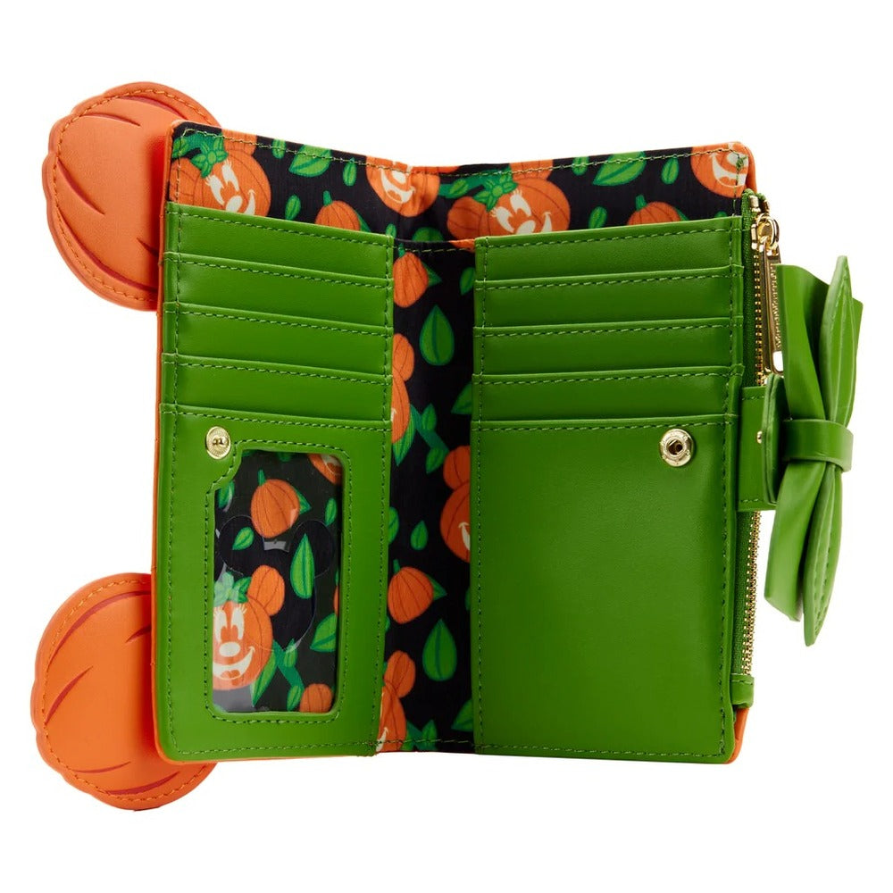 Loungefly Disney Minnie Mouse - Pumpkin Glow Wallet
