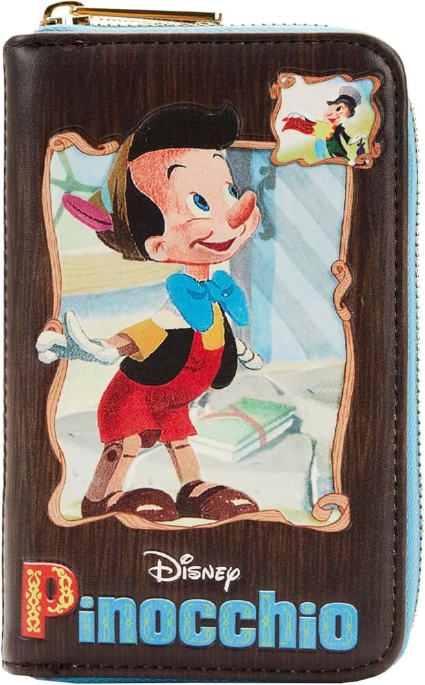 Loungefly Disney Pinocchio (1940) - Classic Book Zip Around Wallet