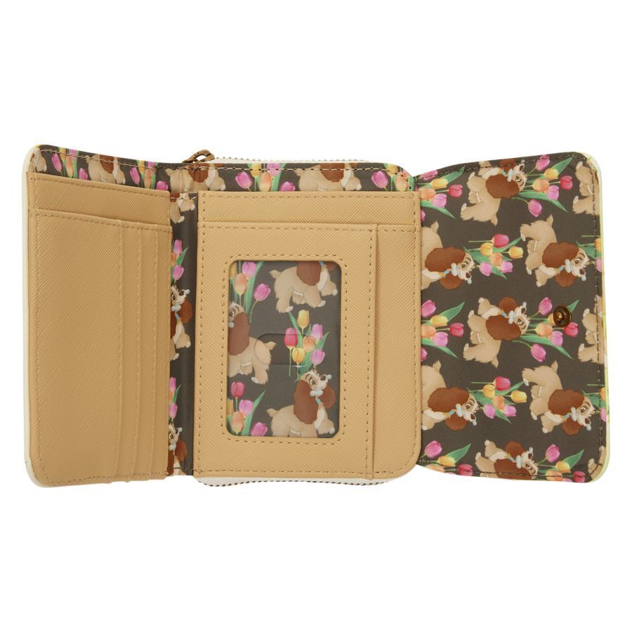 Loungefly Disney Lady & the Tramp - Pastel Tulip Bifold Wallet