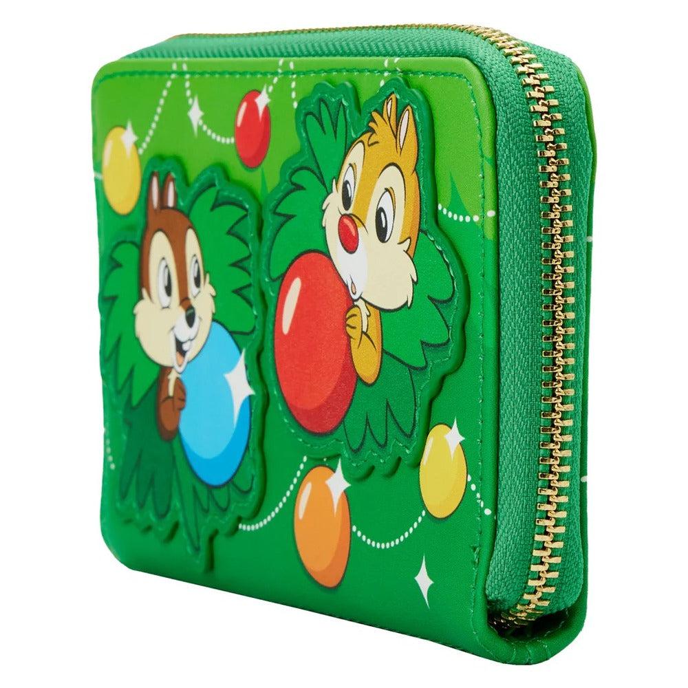 Loungefly Disney Chip 'n' Dale - Christmas Ornaments Wallet