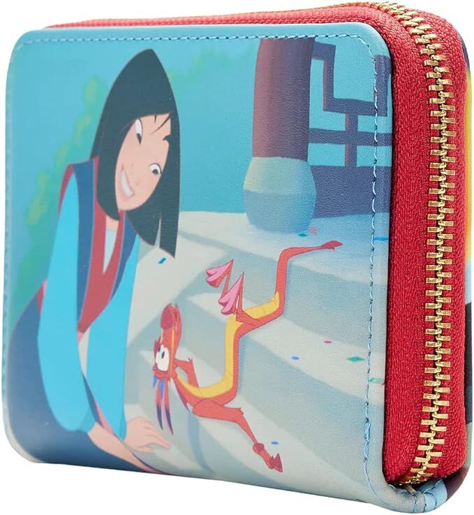 Loungefly Disney Mulan - Princess Scene Zip Around Wallet
