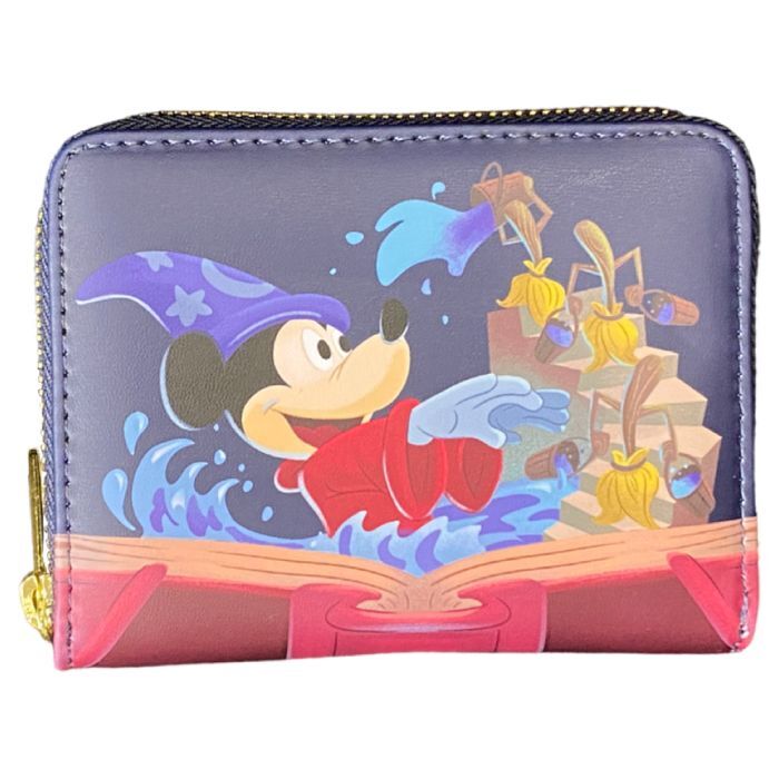 Loungefly Disney Fantasia - Sorcerer Mickey US Exclusive Zip Around Wallet