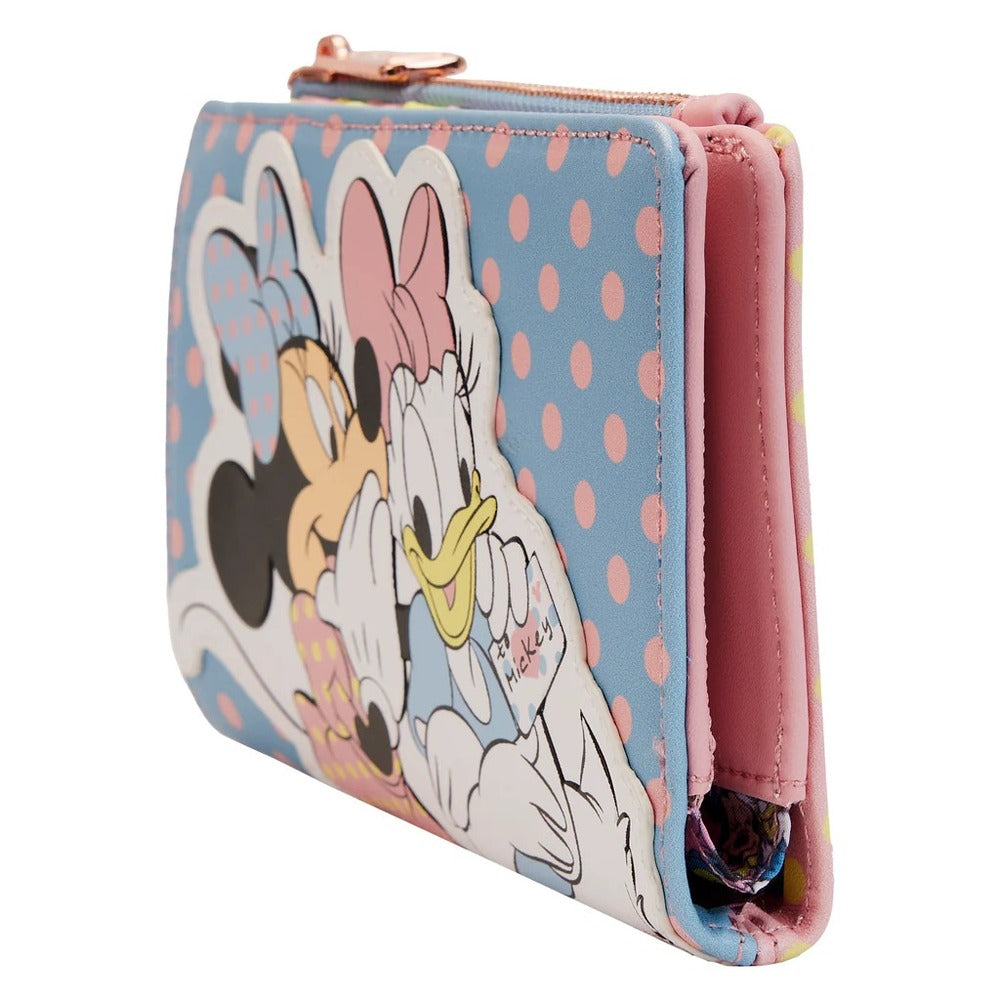 Loungefly Minnie Mouse - Pastel Block Dots Wallet