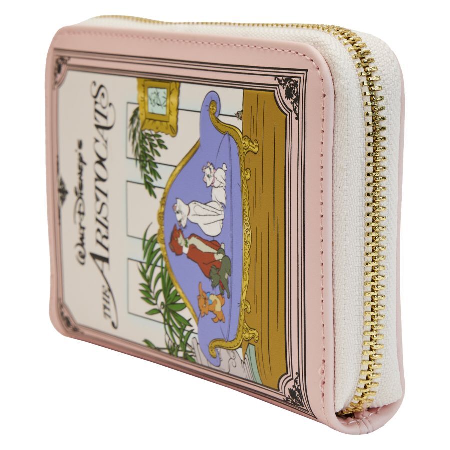 Loungefly Disney Aristocats - (1970) Book Zip Around Purse