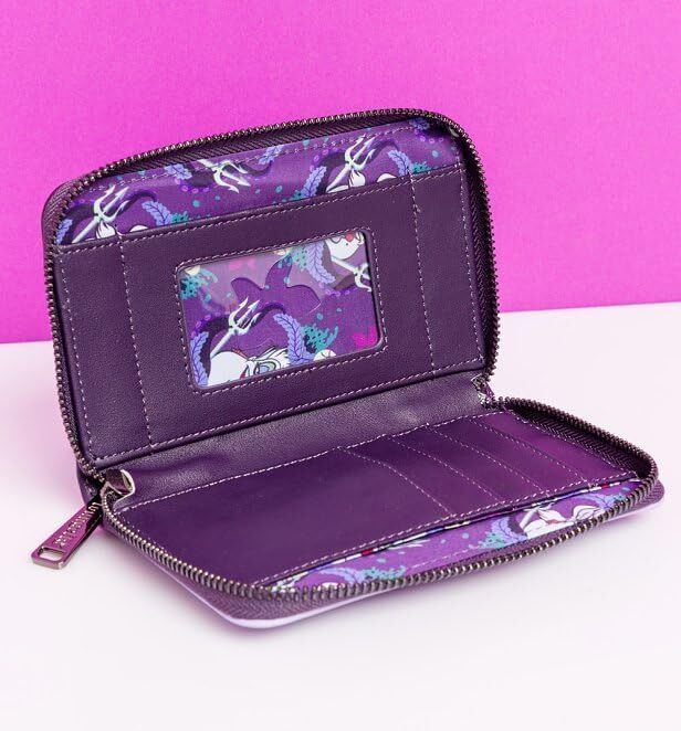 Loungefly Disney Villains - Ursula Scene Zip Around Wallet