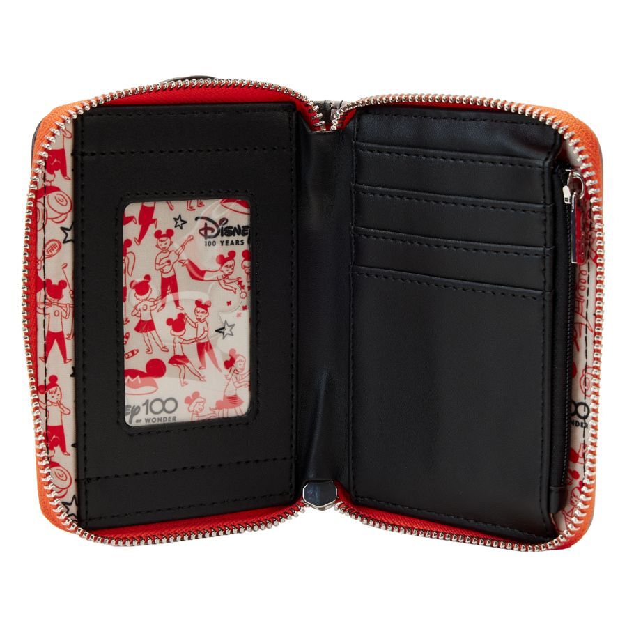 Loungefly Disney D100 - Mickey Mouse Club Zip-Around Wallet