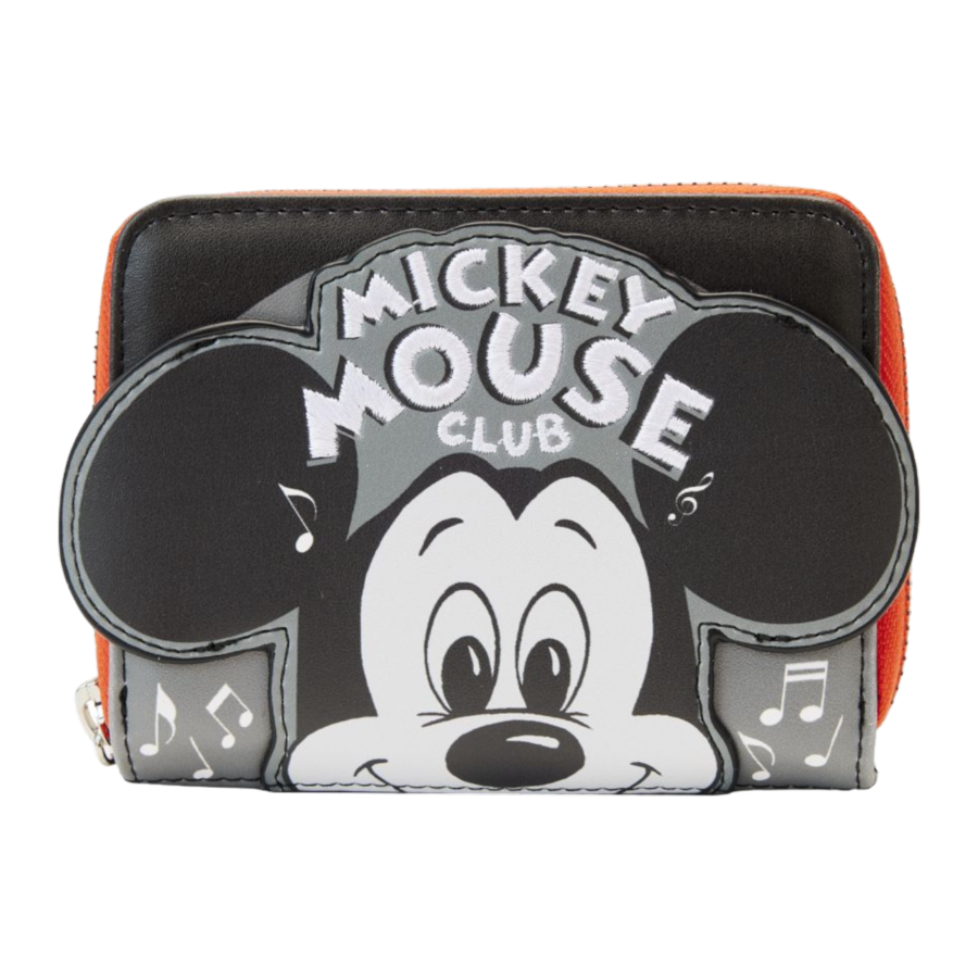 Loungefly Disney D100 - Mickey Mouse Club Zip-Around Wallet