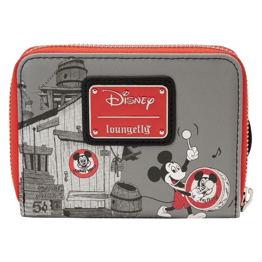 Loungefly Disney D100 - Mickey Mouse Club Zip-Around Wallet