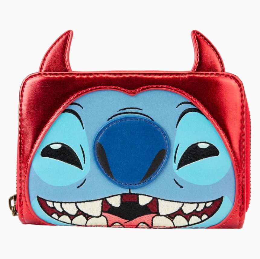 Loungefly Disney Lilo & Stitch - Stitch Devil Cosplay Zip Around Wallet